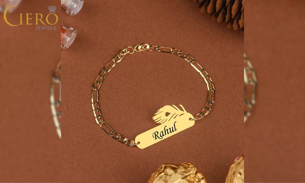 Rakhi with a Customised Name